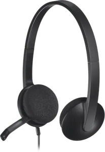 Logitech H340 USB-A Wired Headset - Black  for sale in Egypt from Games2Egypt