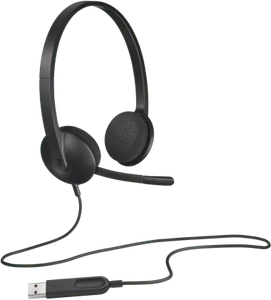 Logitech H340 USB-A Wired Headset - Black  for sale in Egypt from Games2Egypt