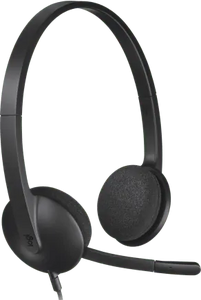 Logitech H340 USB-A Wired Headset - Black  for sale in Egypt from Games2Egypt