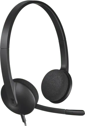 Logitech H340 USB-A Wired Headset - Black  for sale in Egypt from Games2Egypt