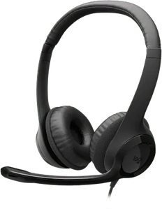 Logitech H390 USB-C Wired Headset - Black