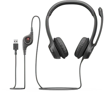 Logitech H390 USB-C Wired Headset - Black  for sale in Egypt from Games2Egypt