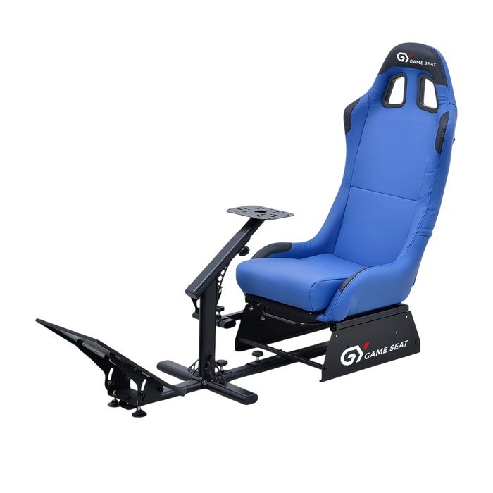 Game Seat GY013 Professional Vehicle Racing Gaming Chair - Blue  for sale in Egypt from Games2Egypt