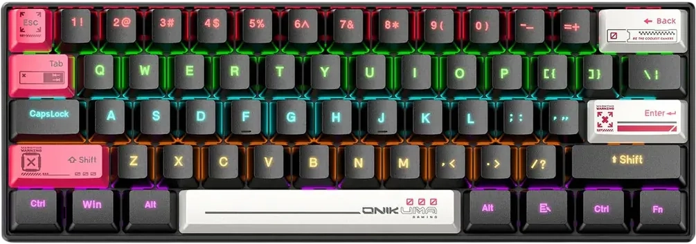 ONIKUMA MT605 Tri-Mode RGB Gaming Mechanical Keyboard - Black - Open Sealed  for sale in Egypt from Games2Egypt