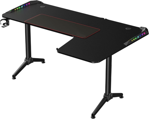 Deadskull RGB Gaming Desk – Right L-Shape