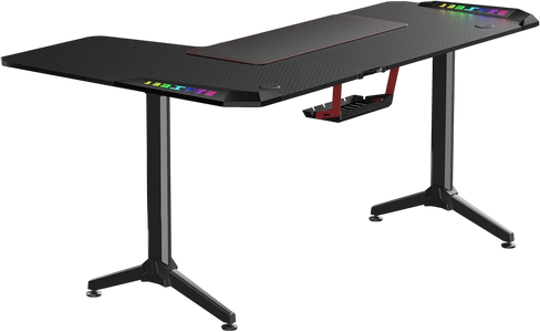Deadskull RGB Gaming Desk – Right L-Shape  for sale in Egypt from Games2Egypt