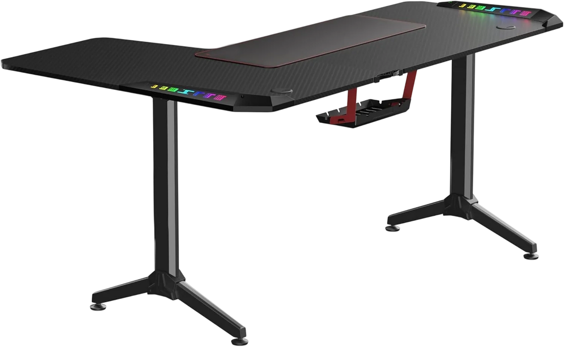 Deadskull RGB Gaming Desk – Right L-Shape  for sale in Egypt from Games2Egypt