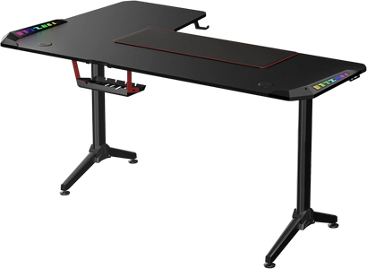 Deadskull RGB Gaming Desk – Right L-Shape  for sale in Egypt from Games2Egypt