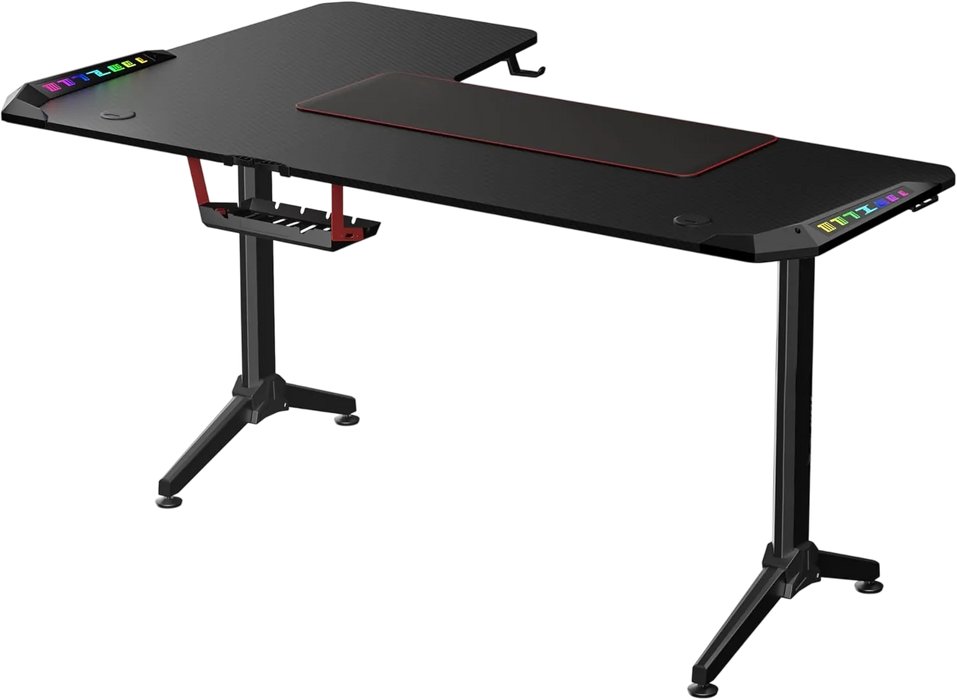 Deadskull RGB Gaming Desk – Right L-Shape  for sale in Egypt from Games2Egypt