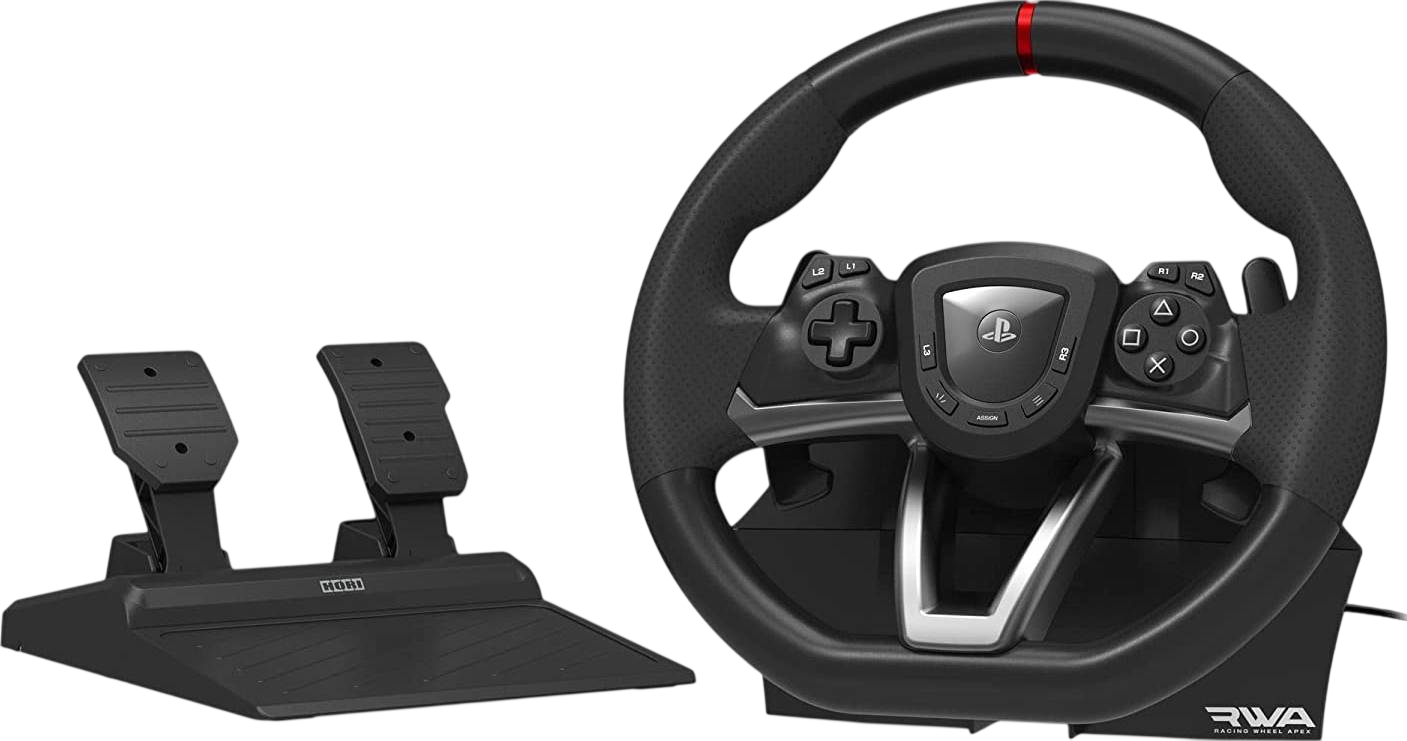 عجلة السباق Hori RWA Apex لأجهزة PS4 و PS5 و PC