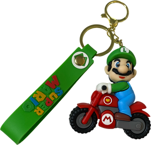 Super Mario Luigi Motorcycle Green Strap - Keychain  for sale in Egypt from Games2Egypt