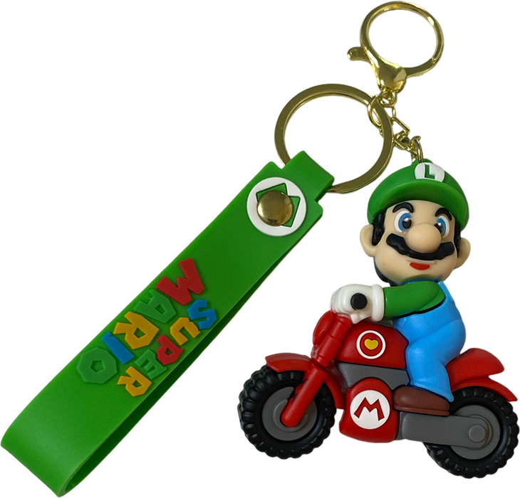 Super Mario Luigi Motorcycle Green Strap - Keychain  for sale in Egypt from Games2Egypt