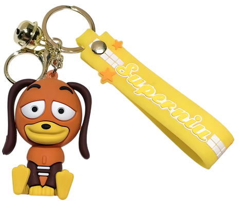 Toy Story Slinky Dog Yellow Strap - Keychain