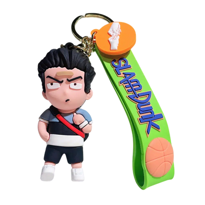 Slam Dunk Ryota Miyagi Basketball Green Strap - Keychain