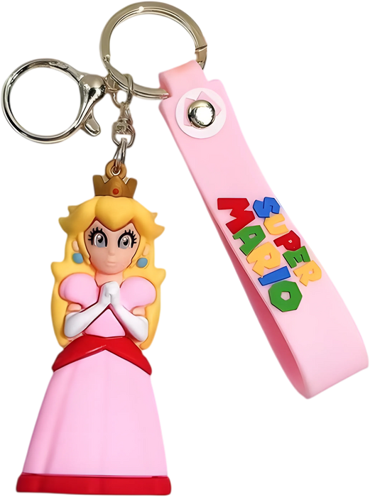 Super Mario Princess Peach Pink Strap - Keychain  for sale in Egypt from Games2Egypt