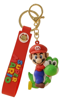 Super Mario & Yoshi Red Strap - Keychain