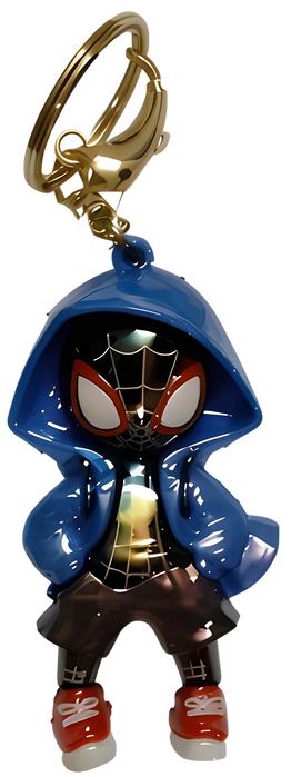 Marvel Spider-Man Miles Morales Blue Hoodie Black Strap - Keychain  for sale in Egypt from Games2Egypt