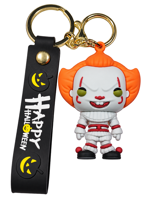 IT Pennywise Happy Halloween Black Strap - Keychain  for sale in Egypt from Games2Egypt