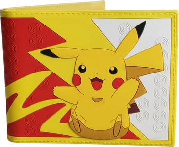 Pokémon Pikachu Classic Bi-Fold Wallet – Yellow & Red