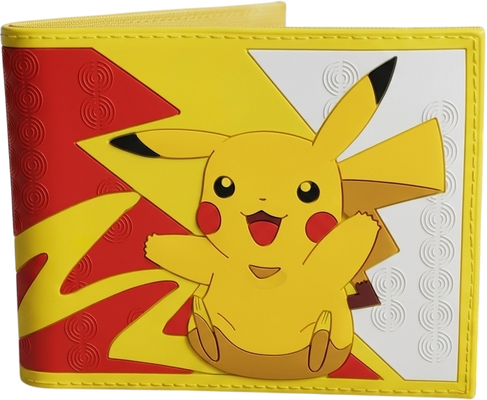 Pokémon Pikachu Classic Bi-Fold Wallet – Yellow & Red
