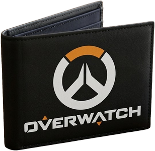 Overwatch Logo Bi-Fold Wallet – Black