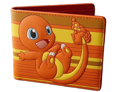 Pokémon Charmander Classic Bi-Fold Wallet – Orange