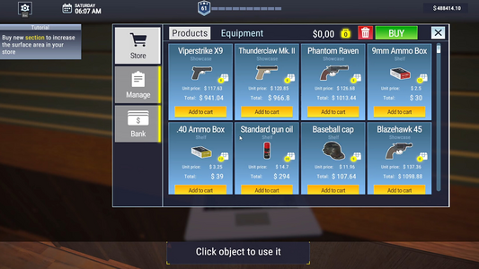 Gun Center Simulator  for sale in Egypt from Games2Egypt