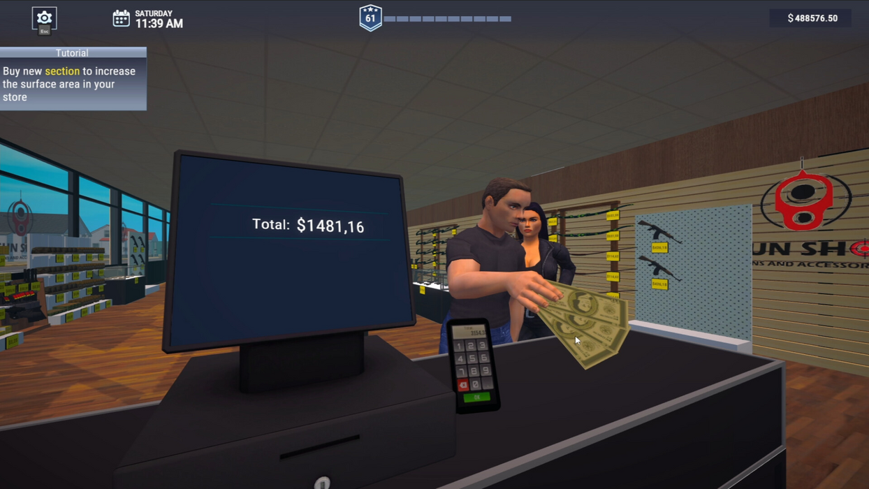 Gun Center Simulator  for sale in Egypt from Games2Egypt