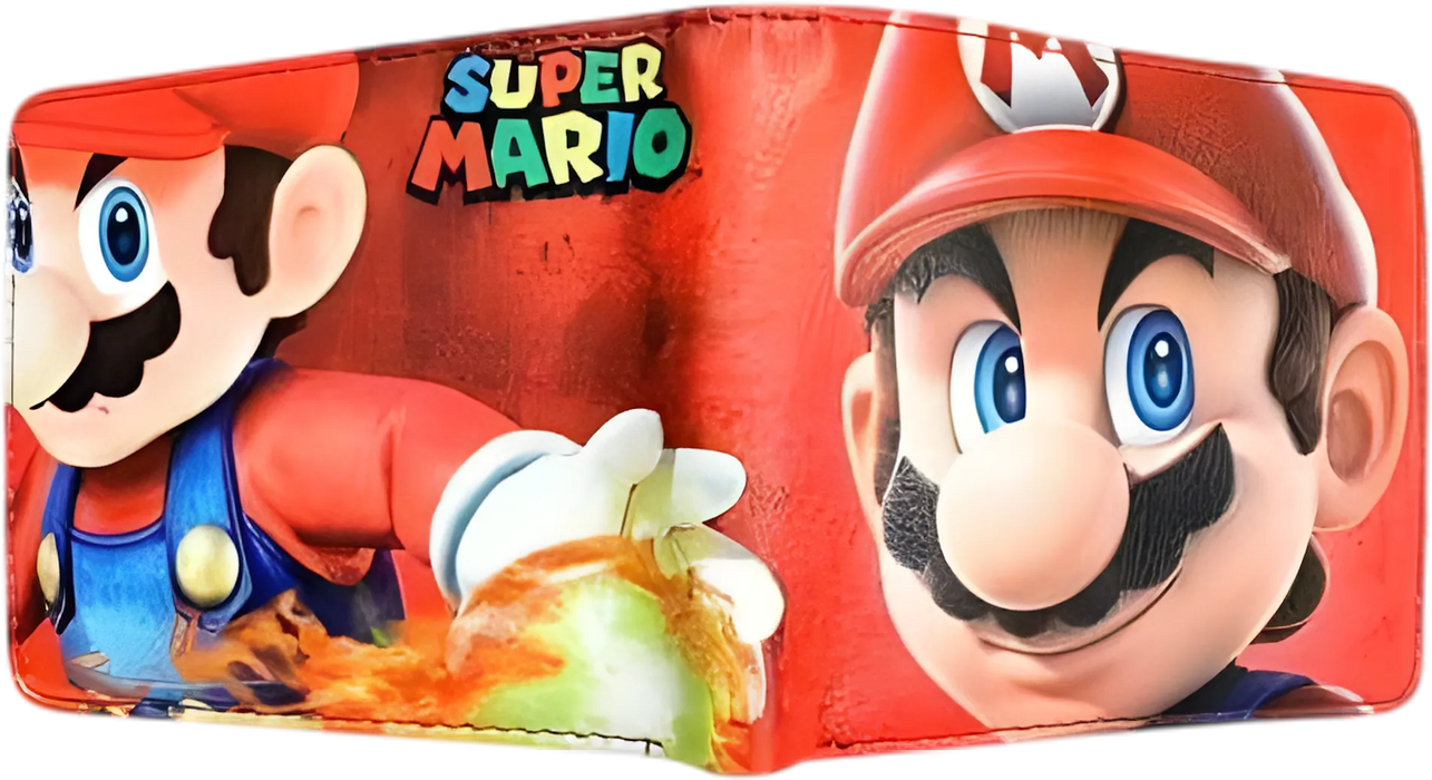 Super Mario Fireball Action Bi-Fold - Wallet  for sale in Egypt from Games2Egypt