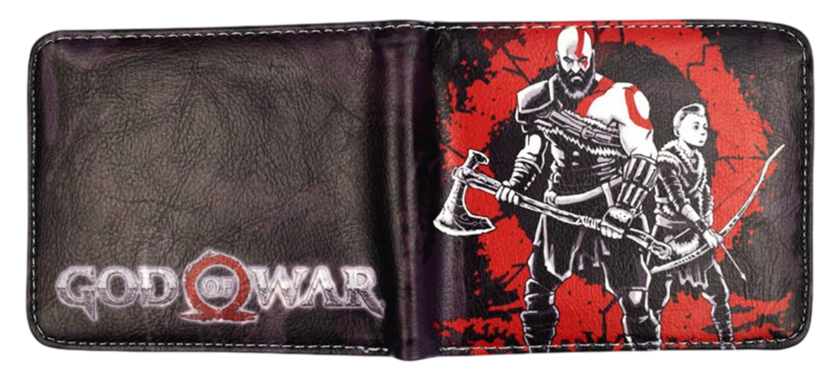 God of War Kratos Graphic Bi-Fold Wallet   for sale in Egypt from Games2Egypt