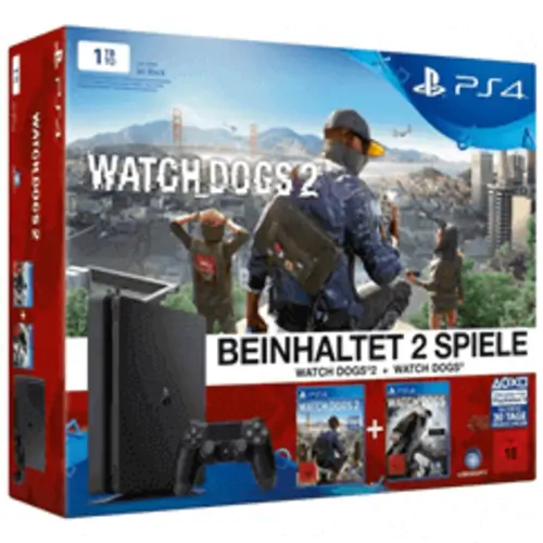 Sony PlayStation 4 1TB Watch Dogs 2 Bundle