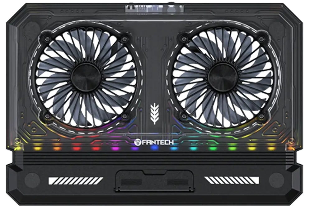 Fantech NC21 Notebook Cooler Laptop Cooling Pad - Black  for sale in Egypt from Games2Egypt