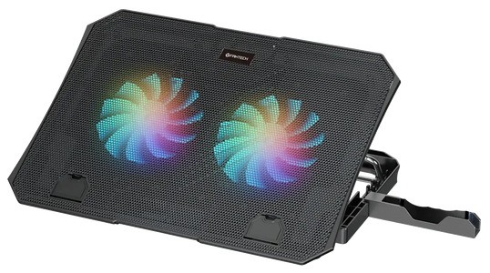 Fantech NC14 Notebook Cooler Laptop Cooling Pad - Black