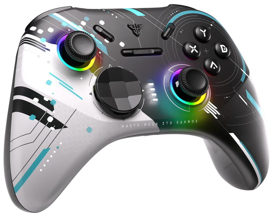 Fantech EOS Pro II S WGP15V2S Tri-Mode Wireless Controller TMR Hall Effect - Geminus Black  for sale in Egypt from Games2Egypt