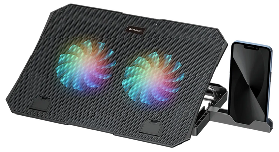 Fantech NC14 Notebook Cooler Laptop Cooling Pad - Black  for sale in Egypt from Games2Egypt