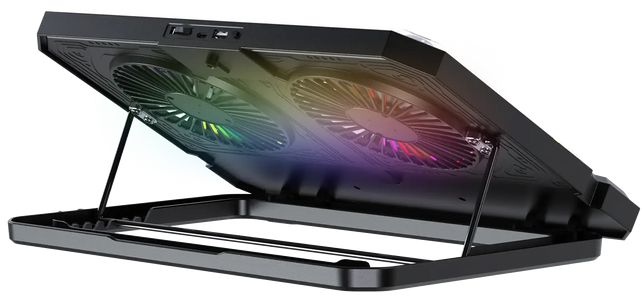 Fantech NC21 Notebook Cooler Laptop Cooling Pad - Black  for sale in Egypt from Games2Egypt