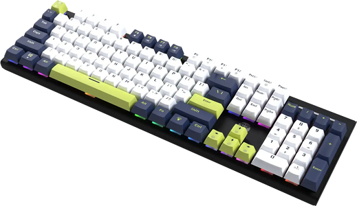 Fantech ATOM104S MK878S Wired Mechanical Gaming Keyboard - White - Taro Switch  for sale in Egypt from Games2Egypt