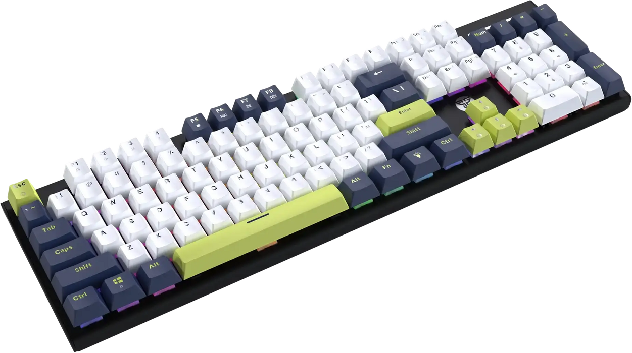 Fantech ATOM104S MK878S Wired Mechanical Gaming Keyboard - White - Taro Switch  for sale in Egypt from Games2Egypt