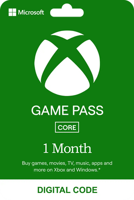 Xbox Game Pass Core 1 Month - Europe and UK