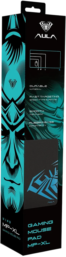 AULA MP-XL Mouse Pad 900*400*3mm - Black/Blue – image 3
