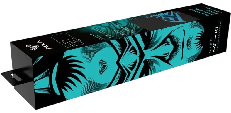 AULA MP-XL Mouse Pad 900*400*3mm - Black/Blue – image 4