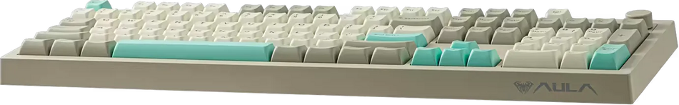 AULA S102 Pro Tri-Mode Wireless Membrane RGB Gaming Keyboard - Grey – image 5