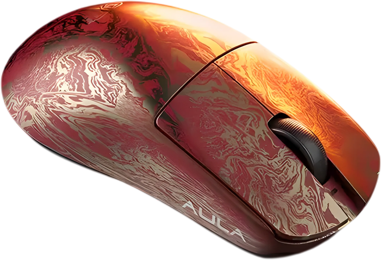 AULA X9 MAX Tri-Mode Wireless Gaming Mouse - Liquid Red – image 2