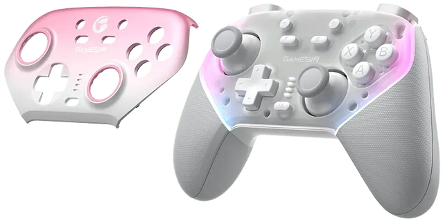 GameSir Super Nova Tri-Mode Wireless Gaming Controller with Hall Effect Sticks - Whipped Pink – image 4