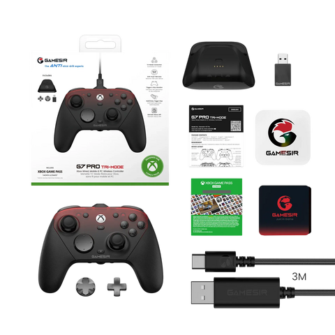 GameSir G7 Pro Tri-Mode Wireless Controller with TMR Sticks - Shadow Ember – image 6