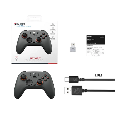 GameSir Nova Lite 2 Multiplatform Wireless Game Controller - Midnight Gray – image 6