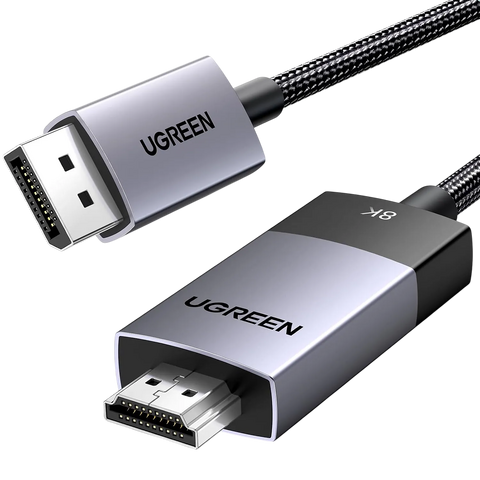 UGREEN DP115 Uni-Directional DisplayPort 1.4 to HDMI 2.1 8K Cable - 2M – image 2
