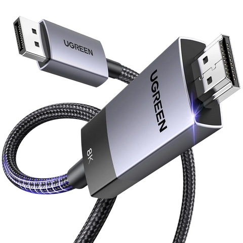 UGREEN DP115 Uni-Directional DisplayPort 1.4 to HDMI 2.1 8K Cable - 2M – image 3