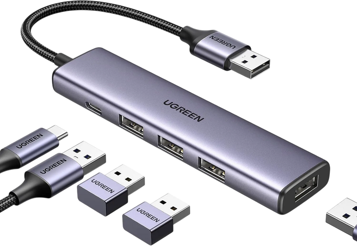 UGREEN CM473 USB 3.0 to 4-USB 3.0 Hub – image 2