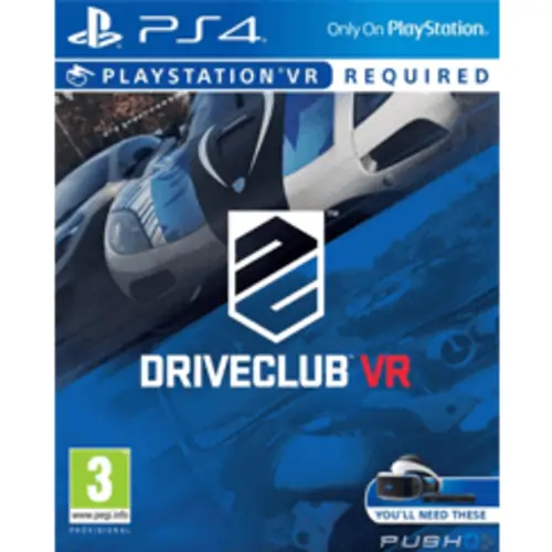DriveClub VR- PS4 -Used
